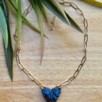 ლაბრადორიტის მძივი - "BLUFLY"