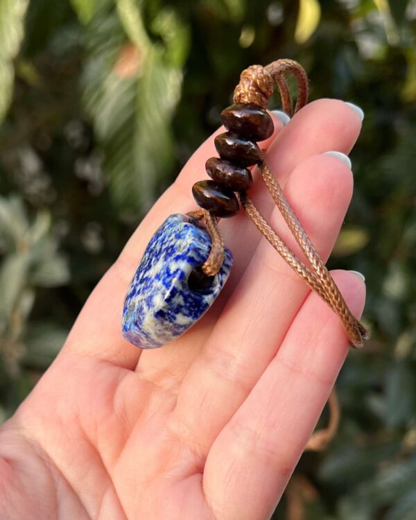 ლაზურიტის ყელსაბამი - "HARLAP"