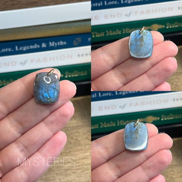 ლაბრადორიტის გულსაკიდები - "MYSTIC DAWN"