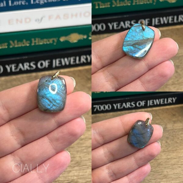 ლაბრადორიტის გულსაკიდები - "MYSTIC DAWN"