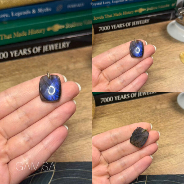 ლაბრადორიტის გულსაკიდები - "MYSTIC DAWN"