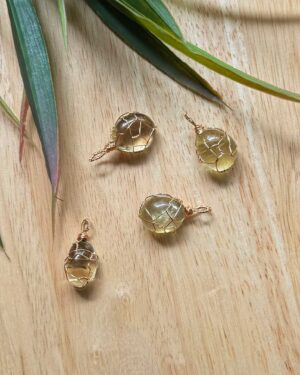 ციტრინის გულსაკიდები - "GOLDIE"