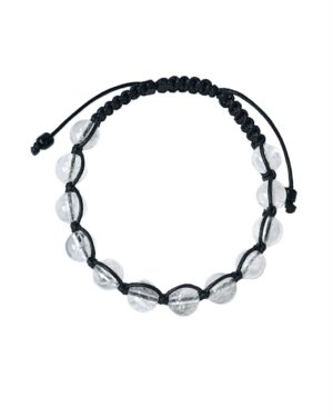 მთის ბროლის სამაჯური - "CRYSTAL CLEAR"