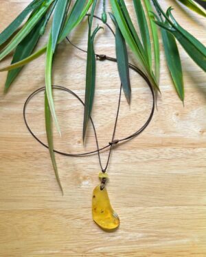 ქარვის ყელსაბამი - "ZINNIAM"