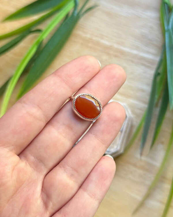 სარდიონის ბეჭედი ვერცხლში - "CLEMENTINE"